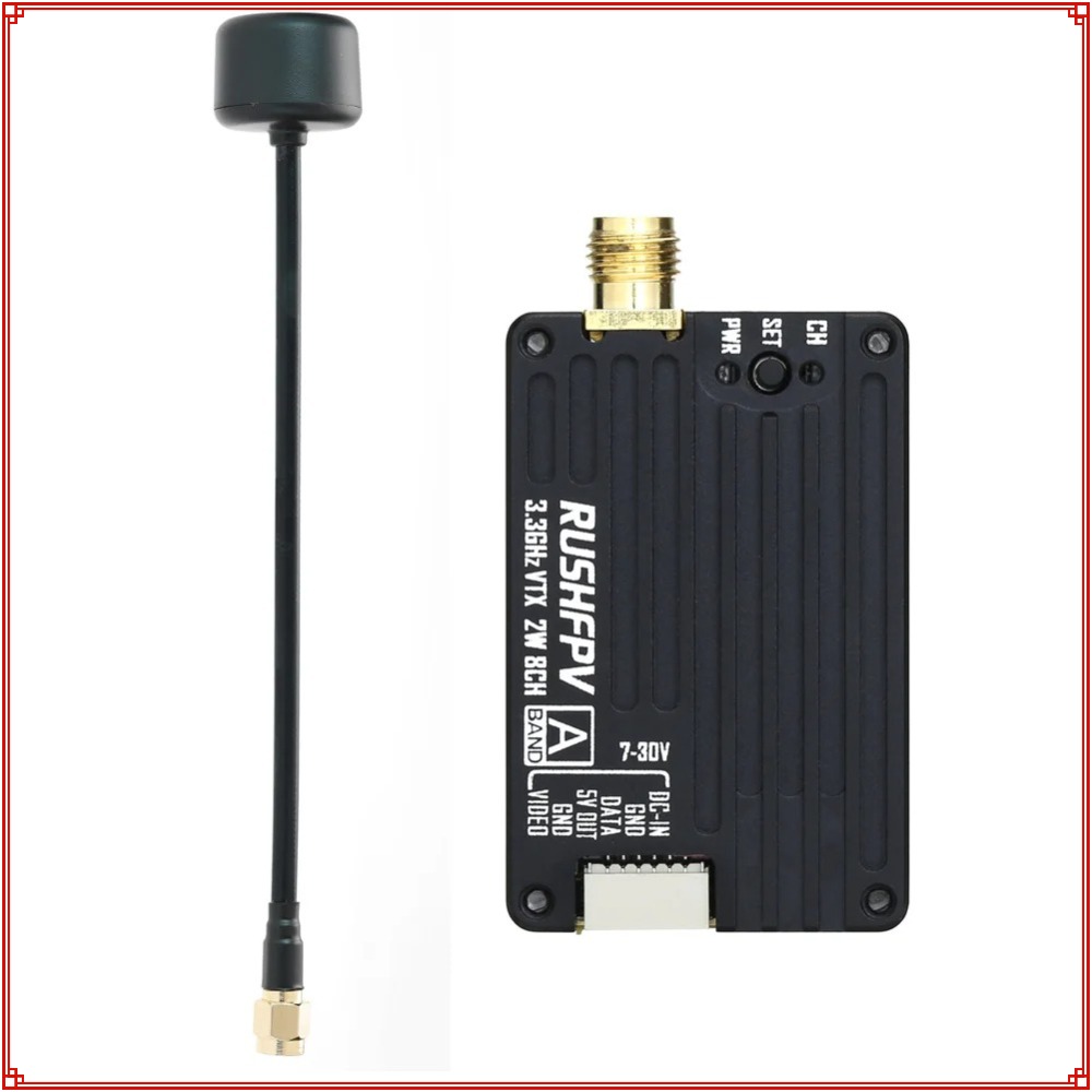 Fpv Drone Antenna - Nowy nadajnik RUSHFPV 3.3G 2W VTX