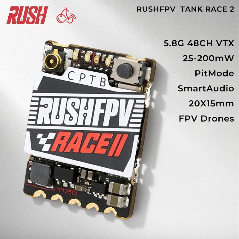 RushFPV 5.8GHz FPV VTX 48CH 25 – Fpv Drone Vtx recenzja i cena