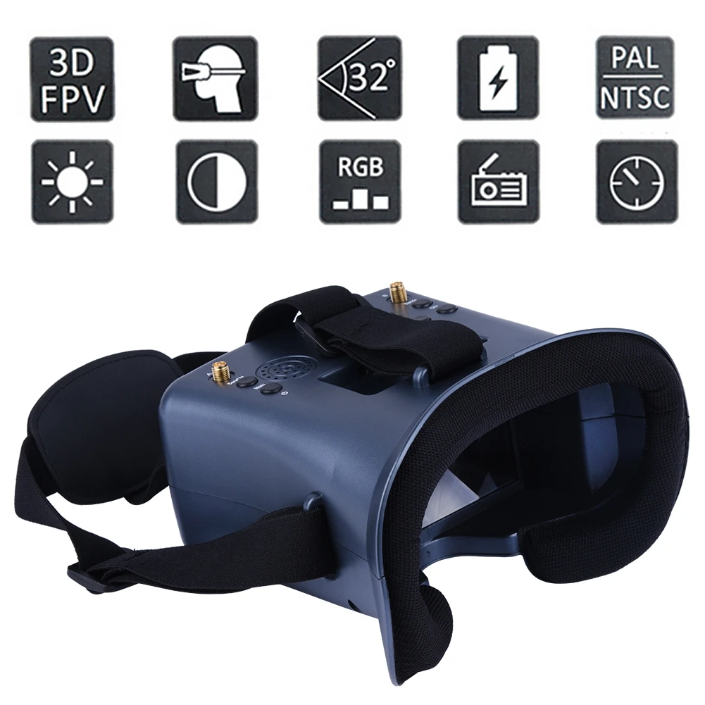 5.8G 40CH 4.3 Inch 800*480 Vid – Fpv Drone Goggles recenzja i cena