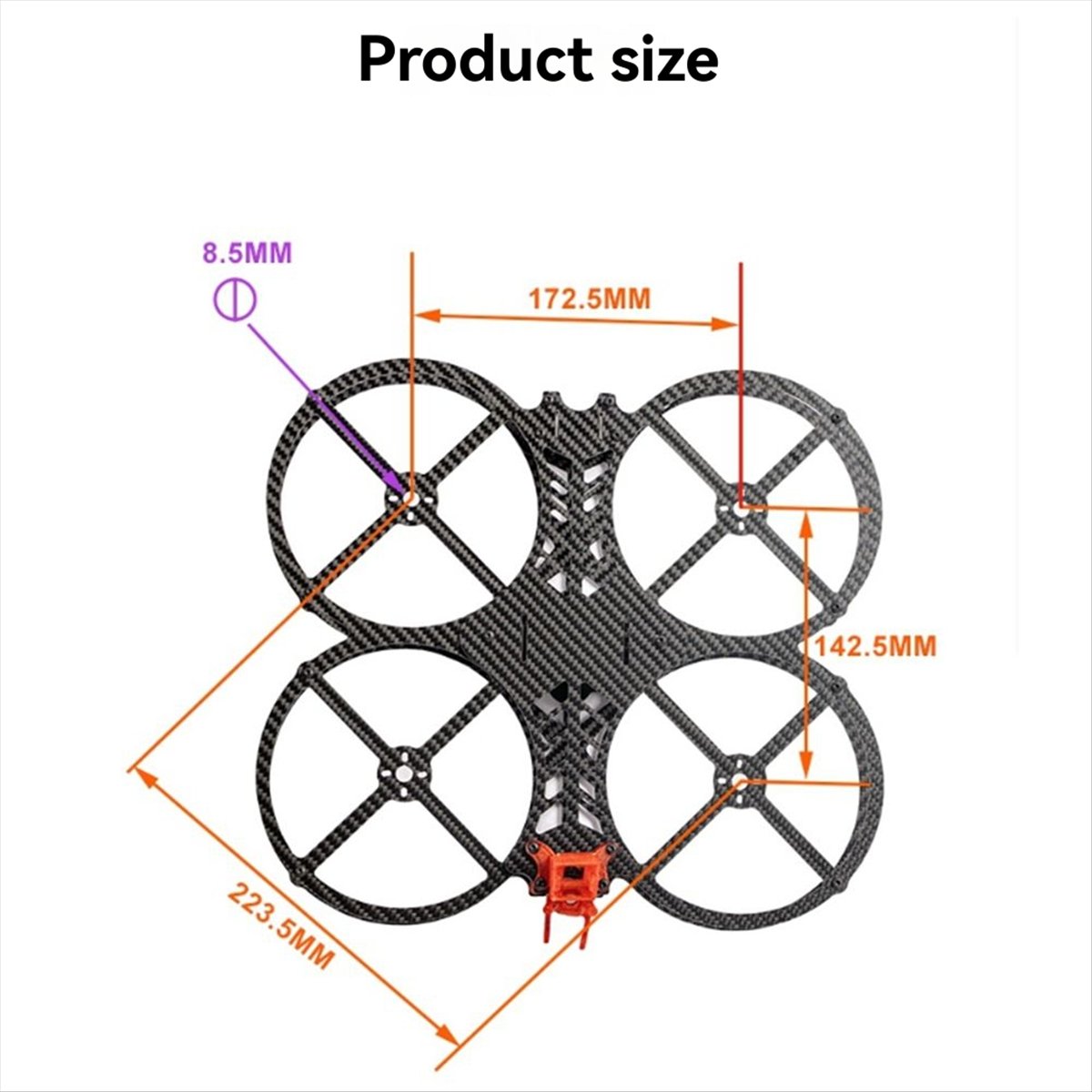 WOW! Rama do drona FPV 5 cali, – Fpv Drone Tool Kit recenzja i cena