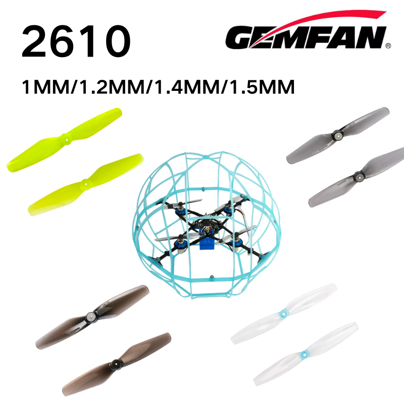 2610 Śmigła Gemfan 2.6 cala 2- – Fpv Drone Battery recenzja i cena