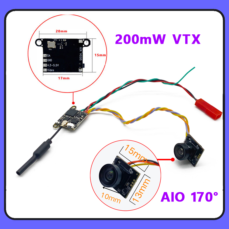 SLONWAKE 5.8G 1200TVL Kamera F – Fpv Drone Camera recenzja i cena