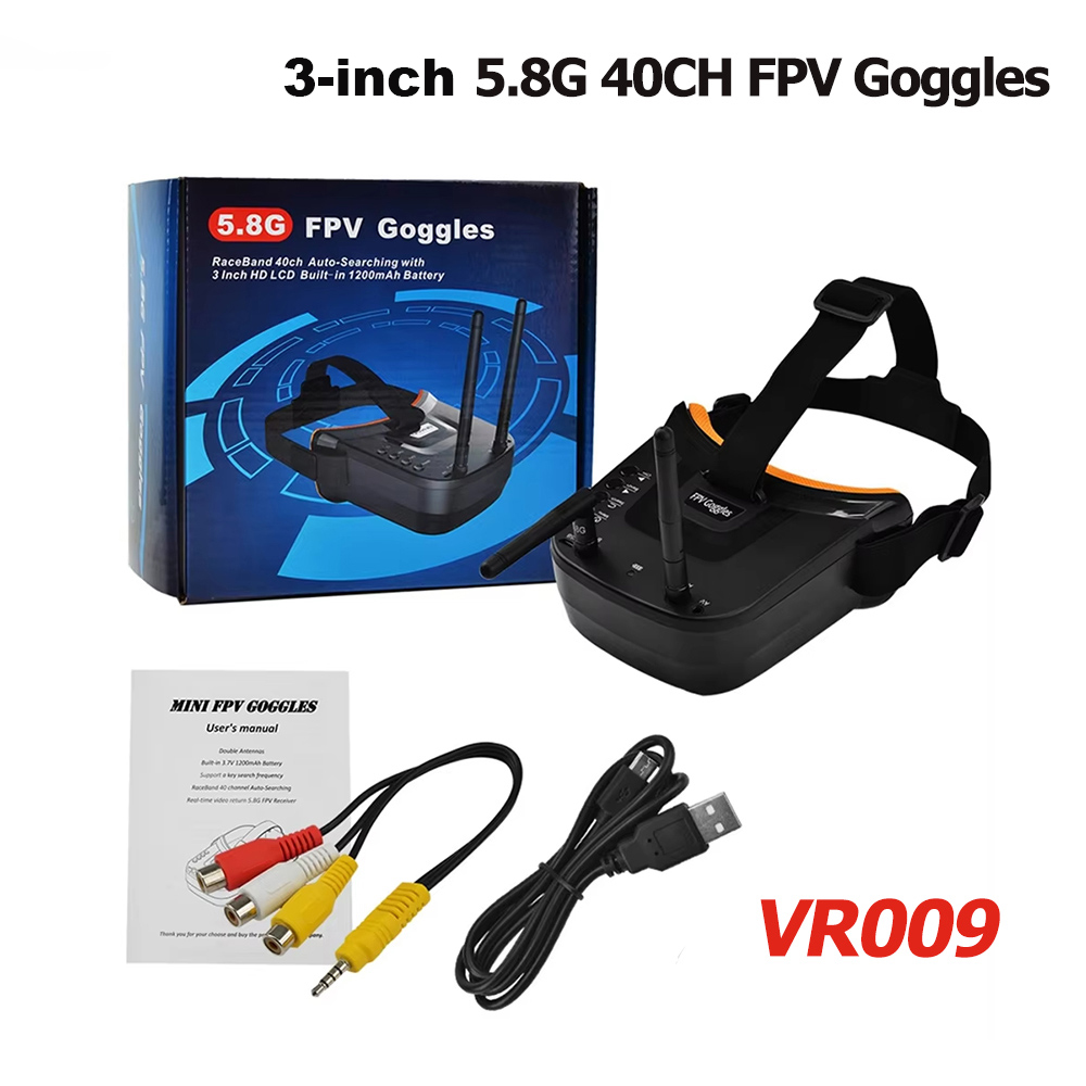 Okulary wideo VR009 FPV z 3-ca – Fpv Drone Goggles recenzja i cena